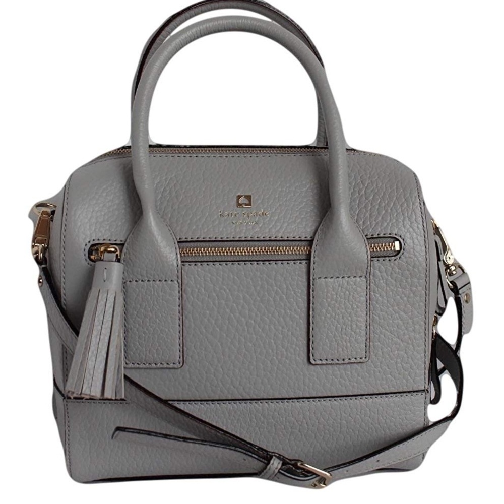Kate Spade Gray Purse - Picture 1 of 3